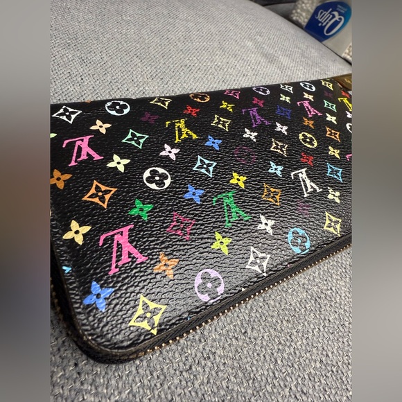 Louis Vuitton monogram multicolor Tekashi Murakami long zippy wallet - Picture 4 of 9